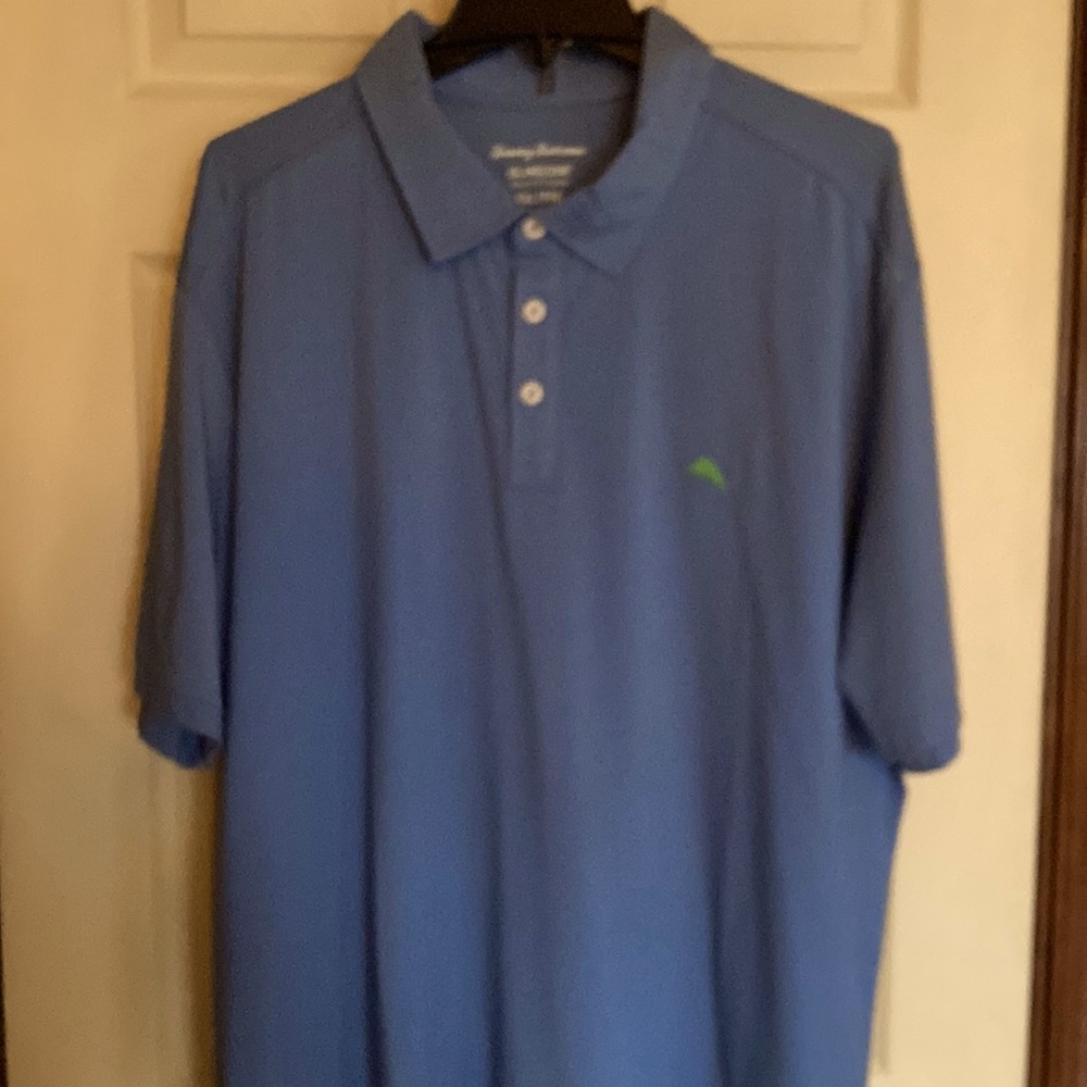 Tommy Bahama Island Zone Men’s Polo, XXL, Buccaneer Blue